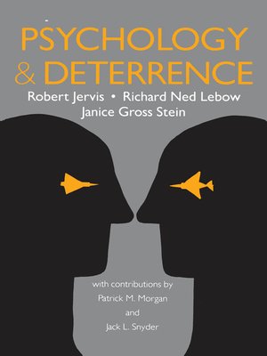 cover image of Psychology and Deterrence